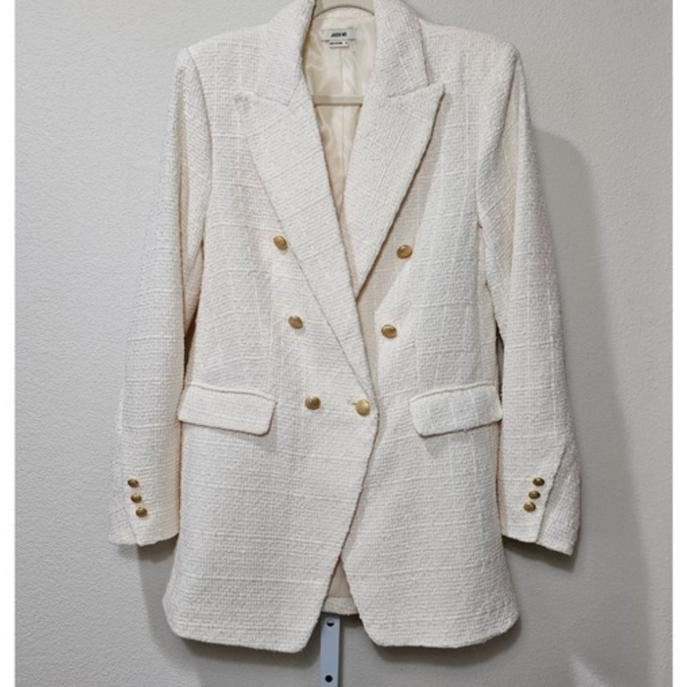 Jason Wu Cream Tweed Blazer